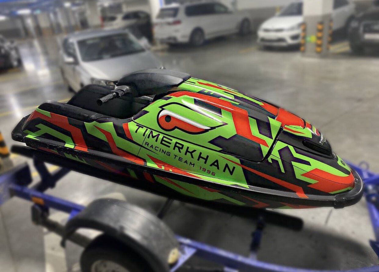 Индивидуальный дизайн на YAMAHA SUPERJET