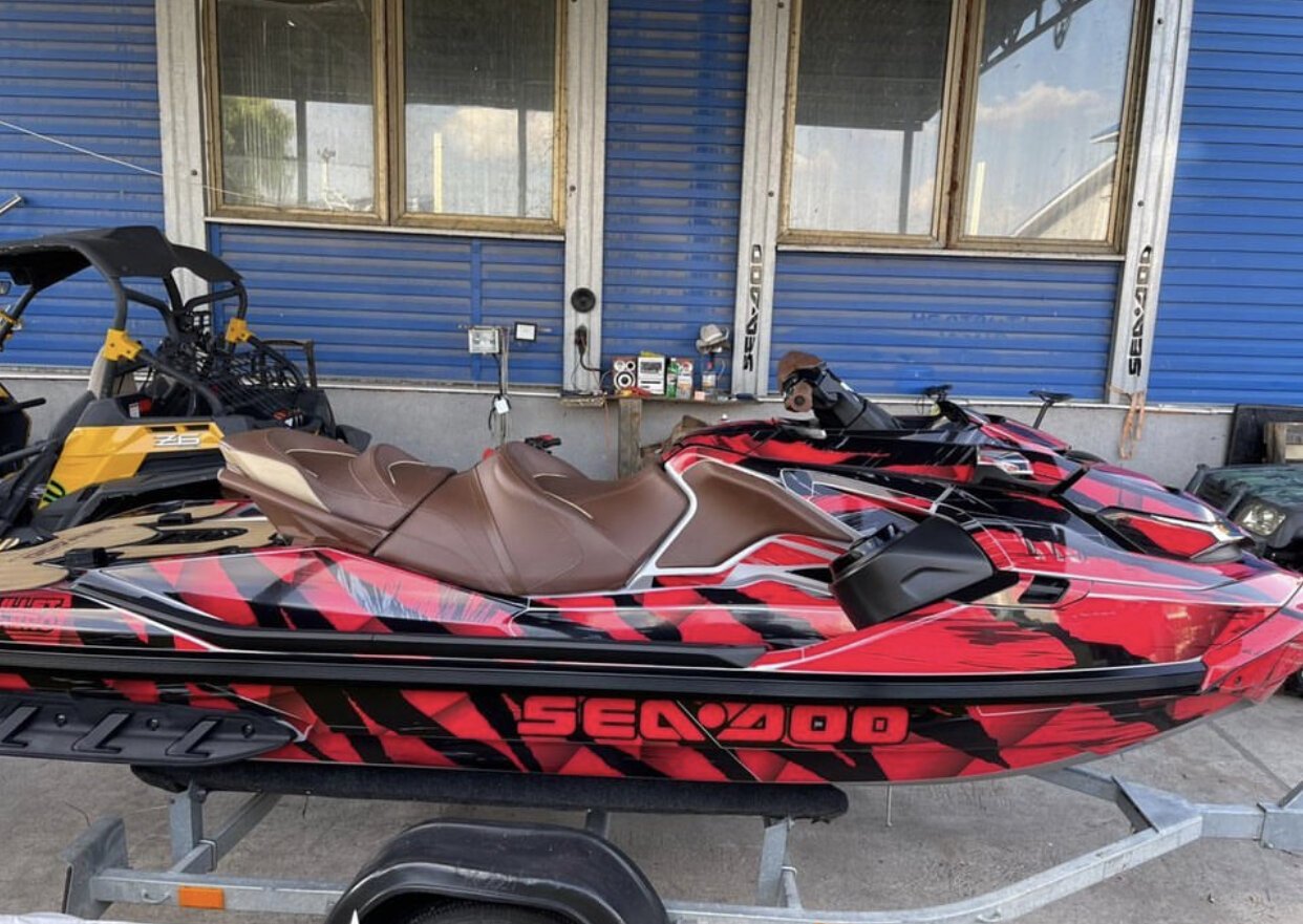 Sharp Teeth на SEA-DOO GTX/FISH