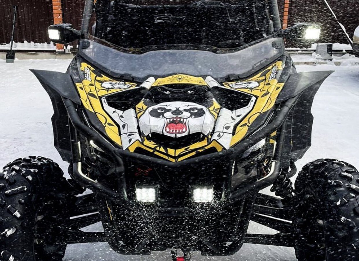 Индивидуальный дизайн на CAN-AM MAVERICK X3