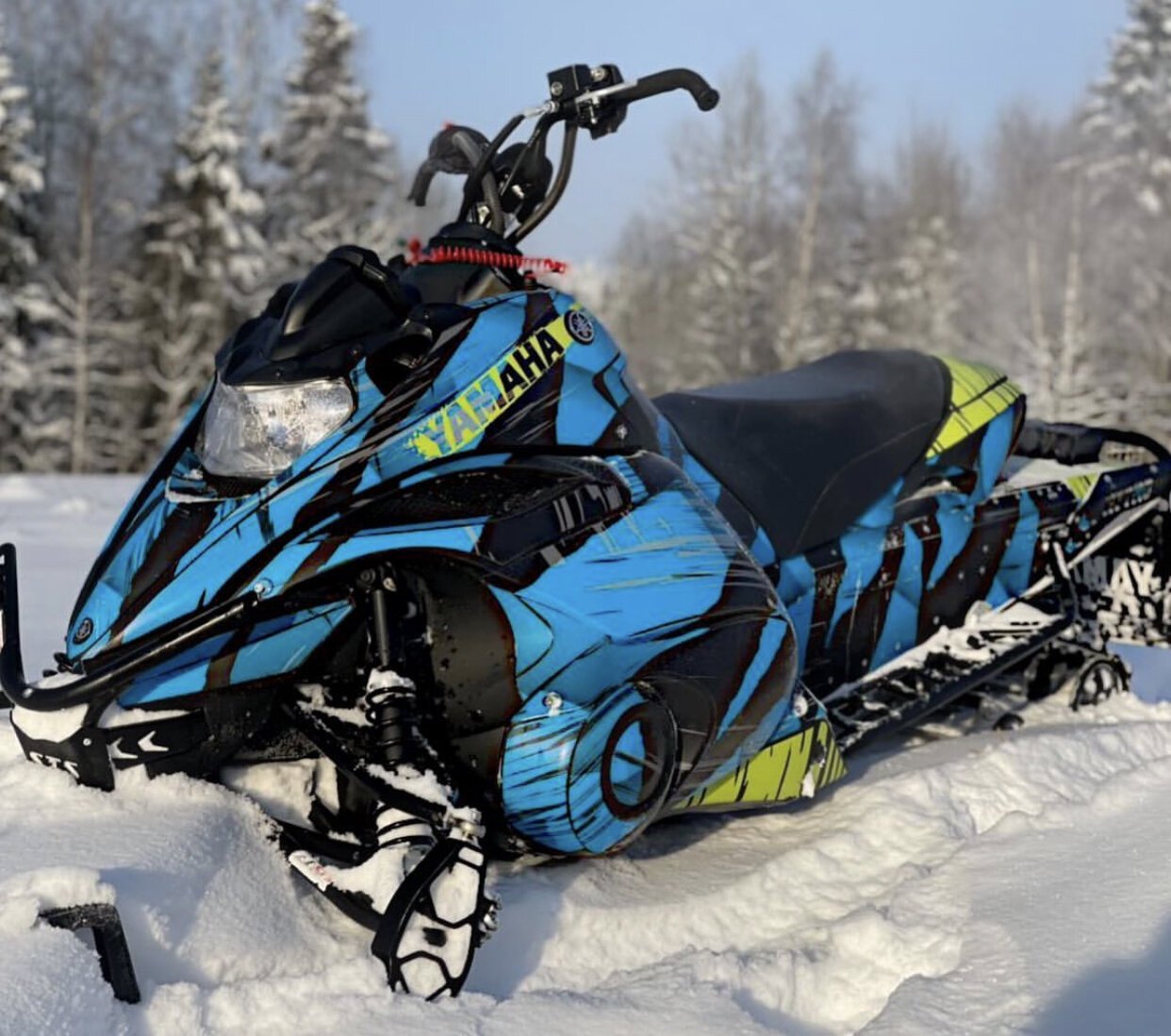 Grizzly на YAMAHA NYTRO-FX
