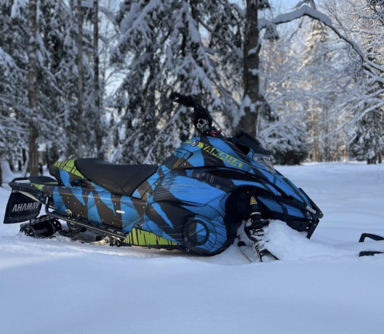 Grizzly на YAMAHA NYTRO-FX