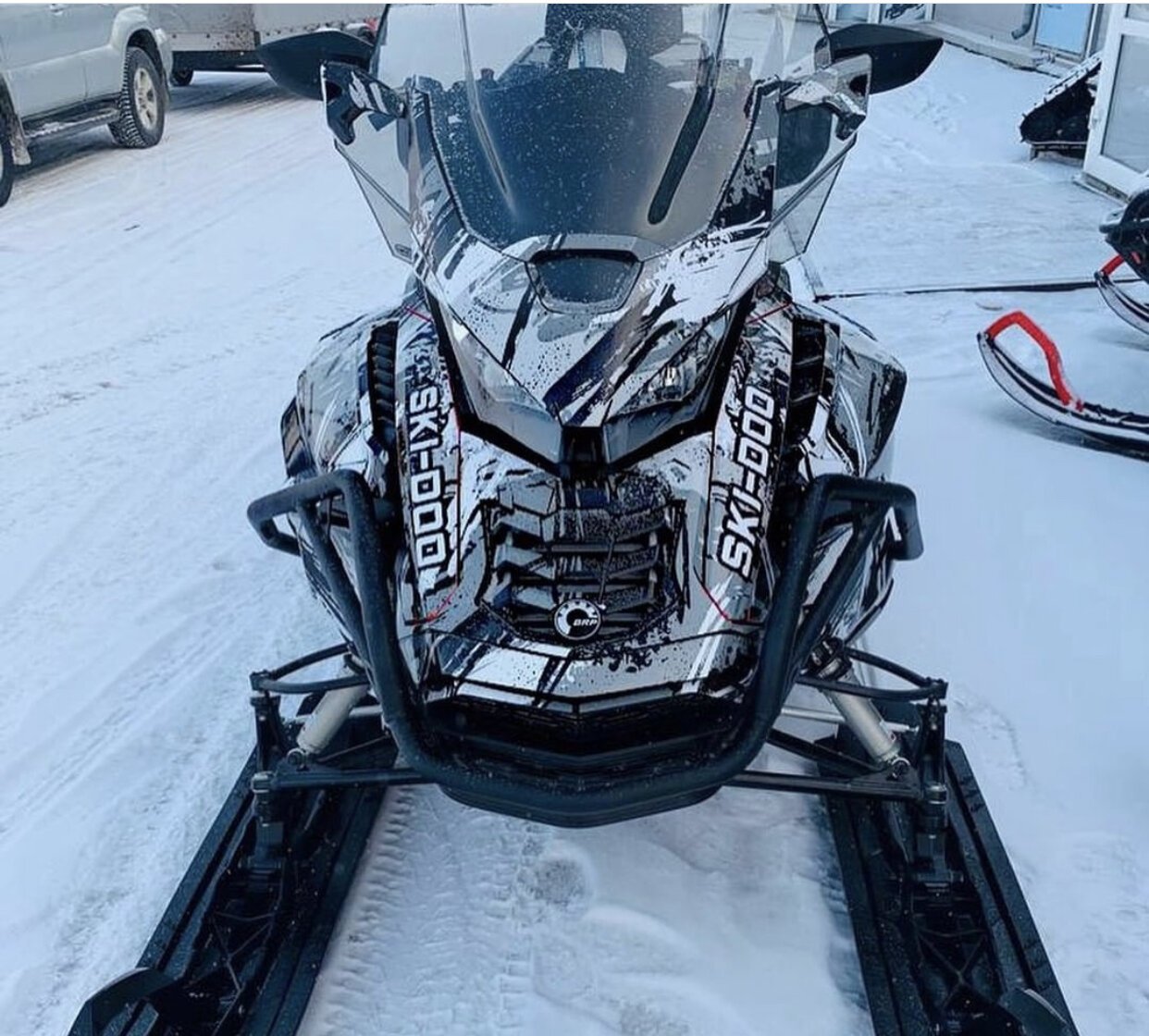 Stroke Camo на SKI-DOO REV-GEN4-WIDE