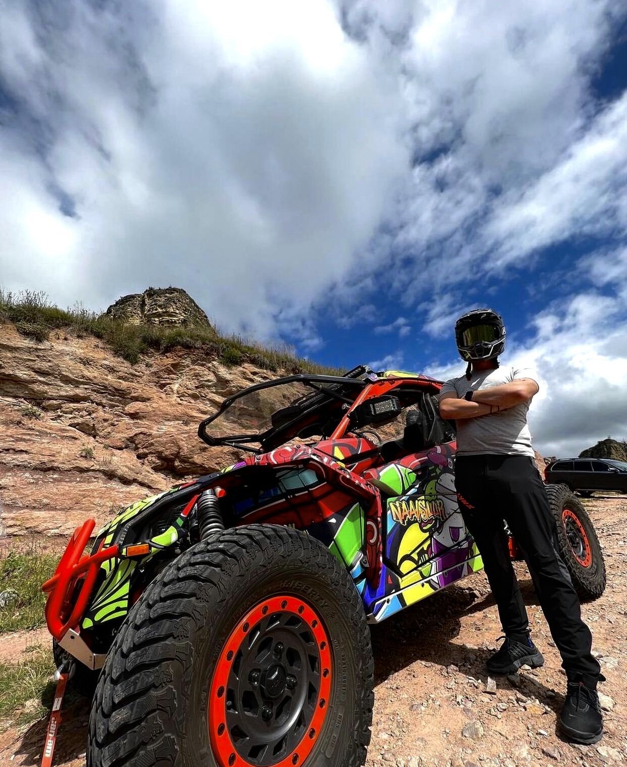 Crazy Rainbow на CAN-AM MAVERICK X3