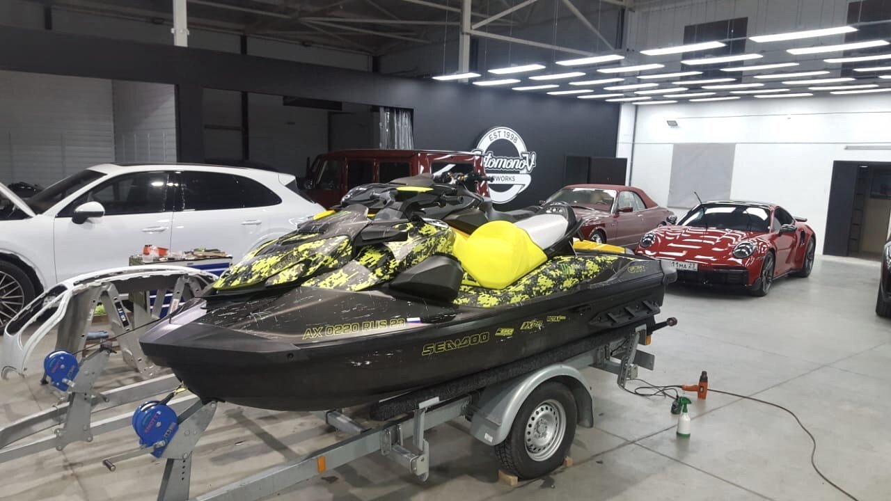 Индивидуальный дизайн на SEA-DOO