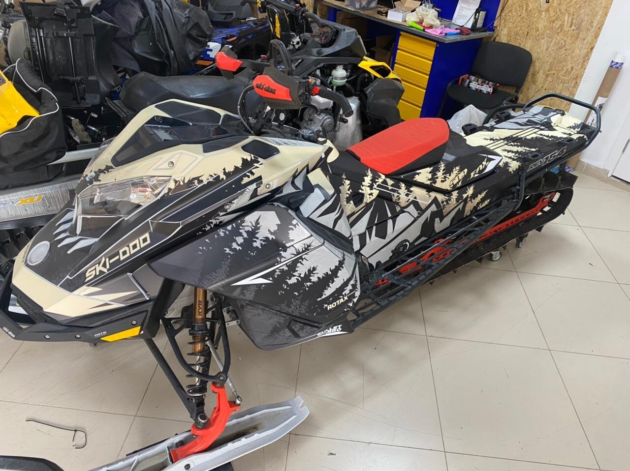 Ridge на SKI-DOO REV-GEN4 2021-2022