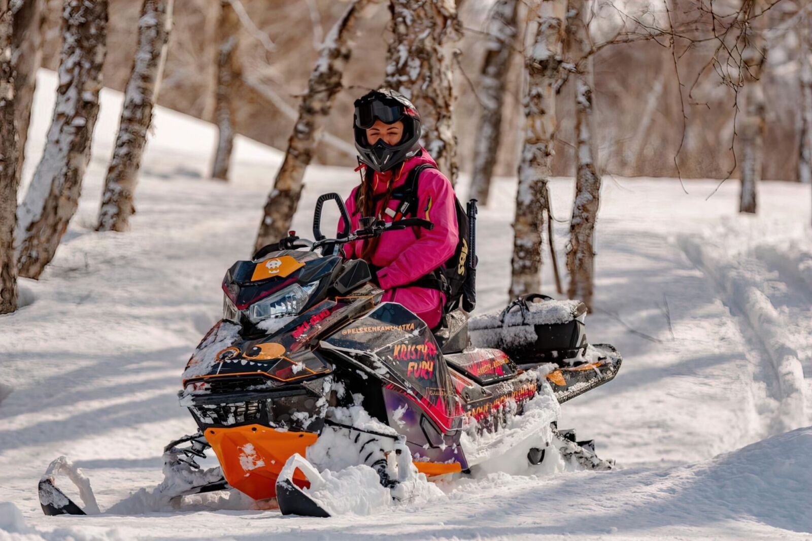 Индивидуальный дизайн на SKI-DOO REV-GEN4