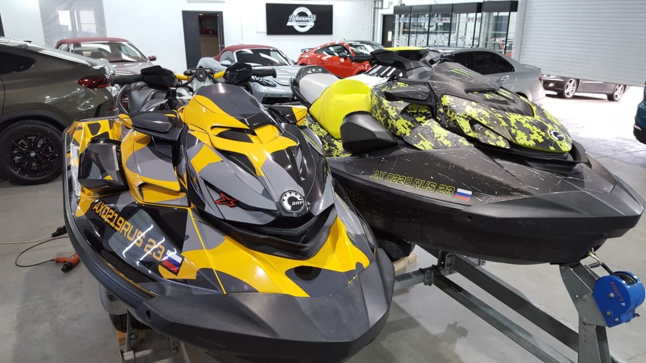 Dazzle Camo на SEA-DOO RXP-X 2021+