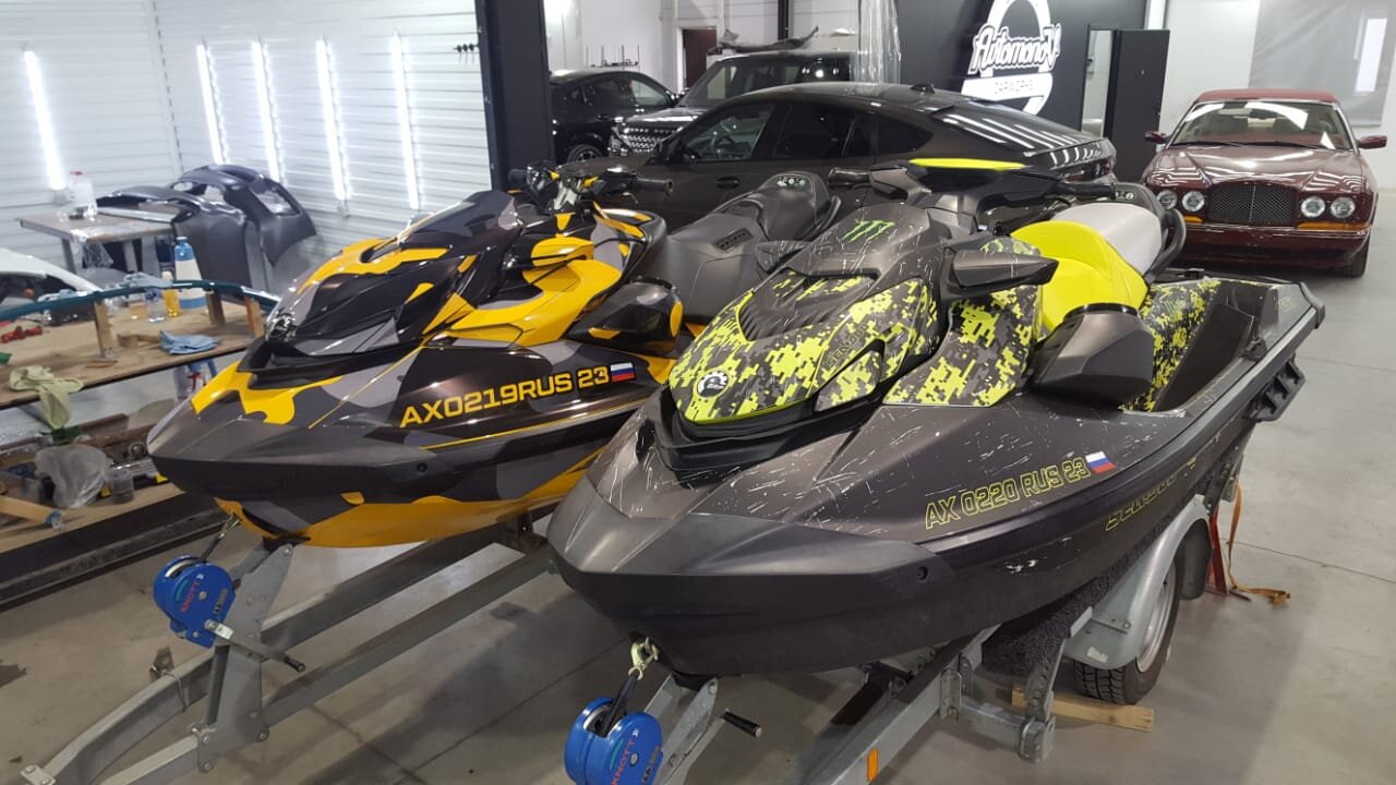 Dazzle Camo на SEA-DOO RXP-X 2021+