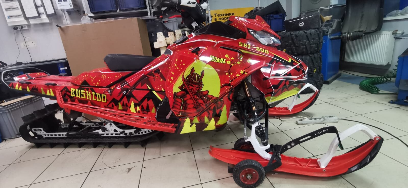 Bushido на SKI-DOO REV-GEN4