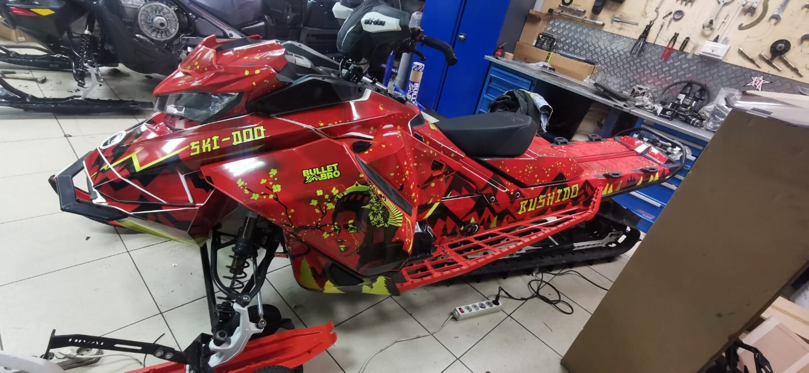 Bushido на SKI-DOO REV-GEN4