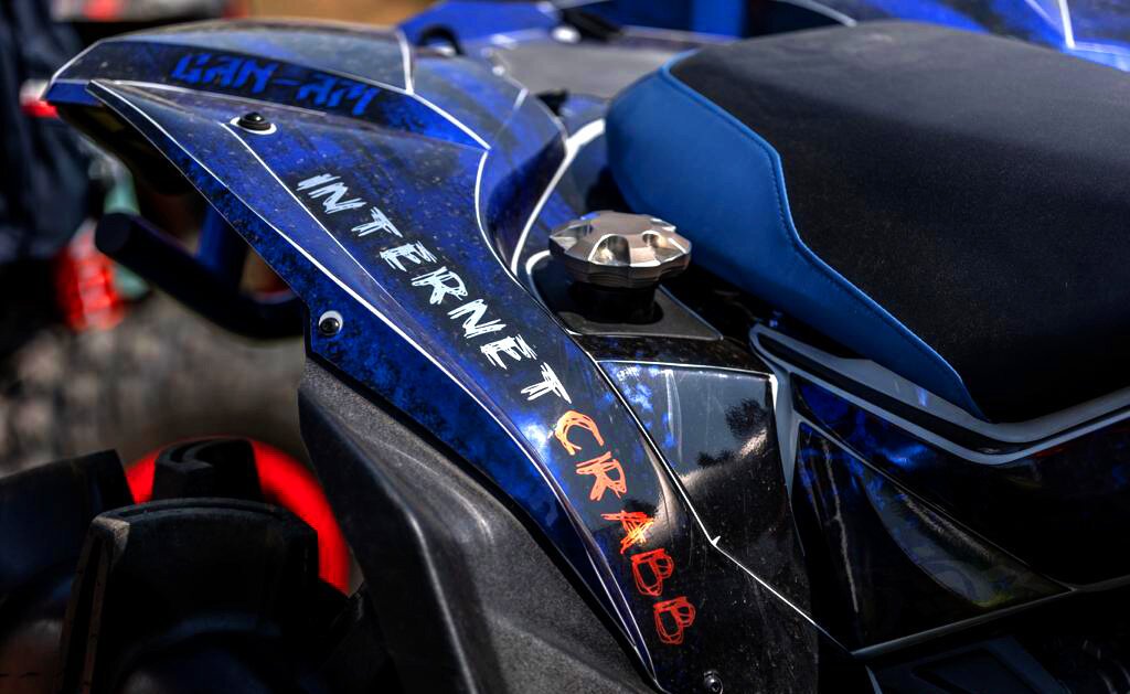 BlackLetter на CAN-AM RENEGADE G2