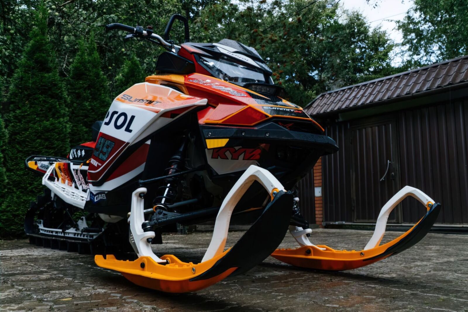 Индивидуальный дизайн на SKI-DOO REV-GEN4