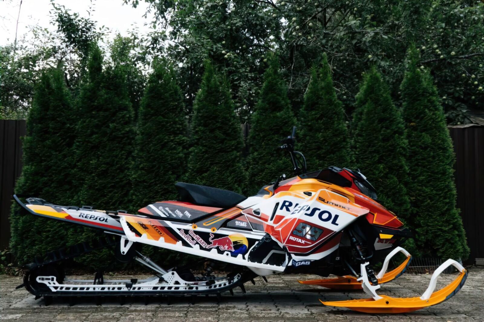 Индивидуальный дизайн на SKI-DOO REV-GEN4