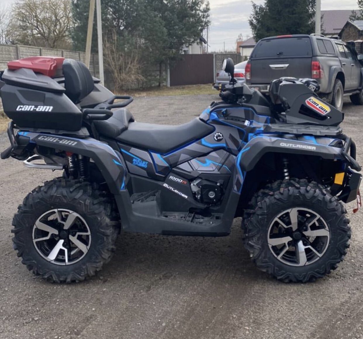 Dazzle Camo на CAN-AM OUTLANDER G2 XMR