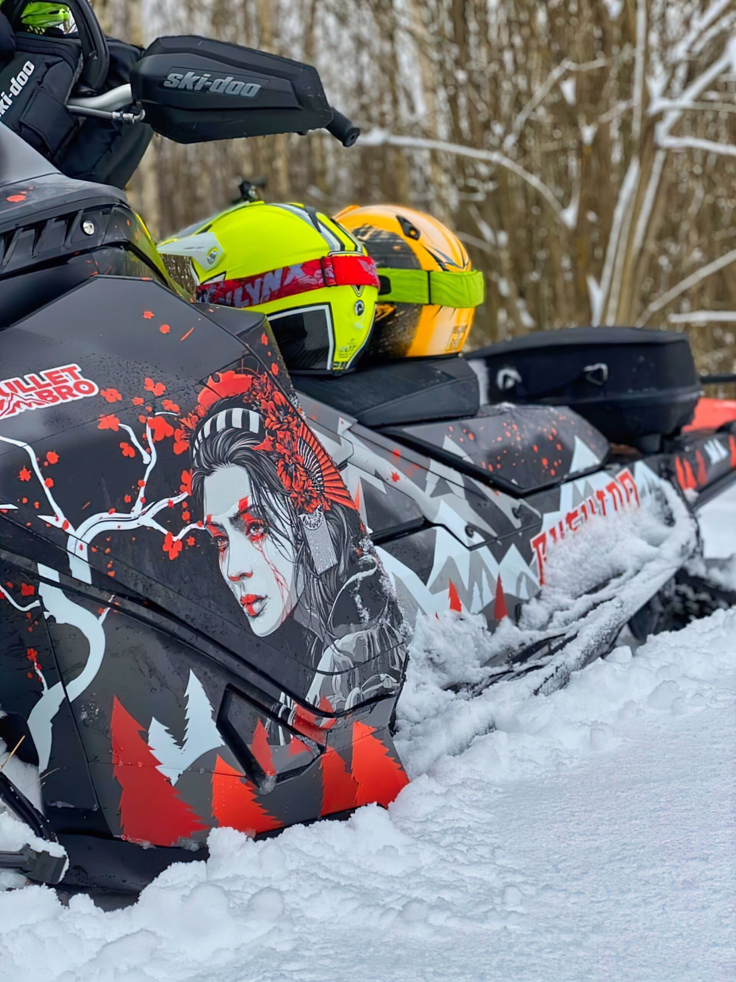 Bushido на SKI-DOO REV-GEN4 2021-2022