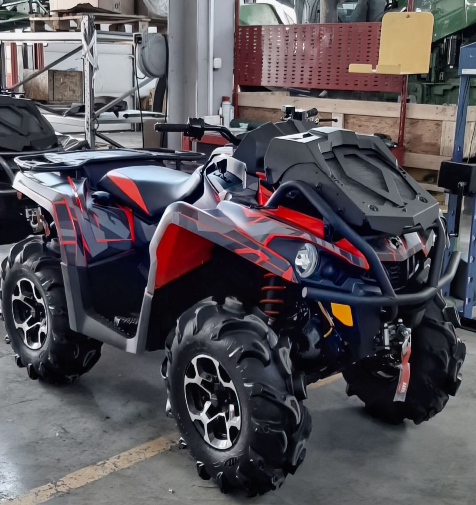 Dazzle Camo на CAN-AM OUTLANDER G2L