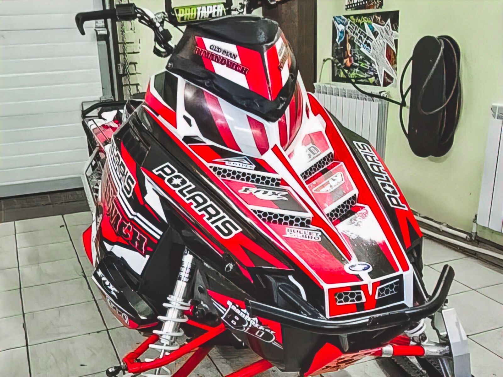 Индивидуальный дизайн на POLARIS PRO-RIDE