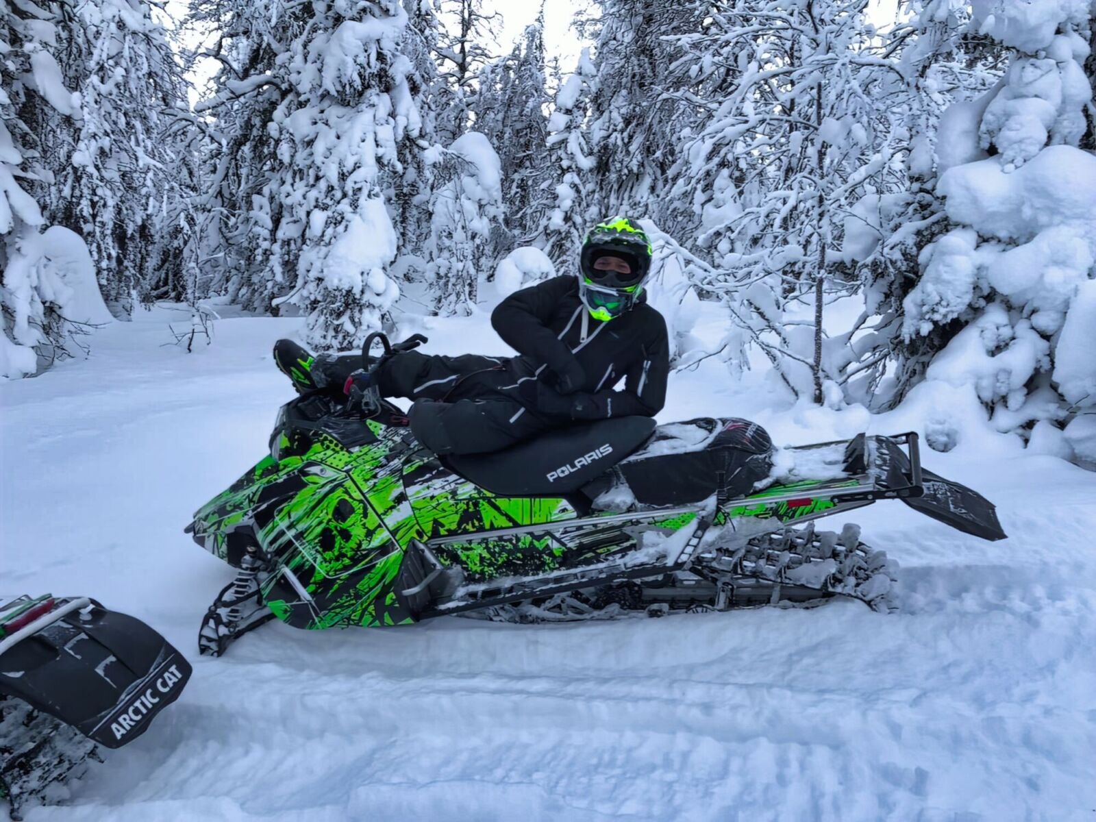 Индивидуальный дизайн на POLARIS PRO-RIDE