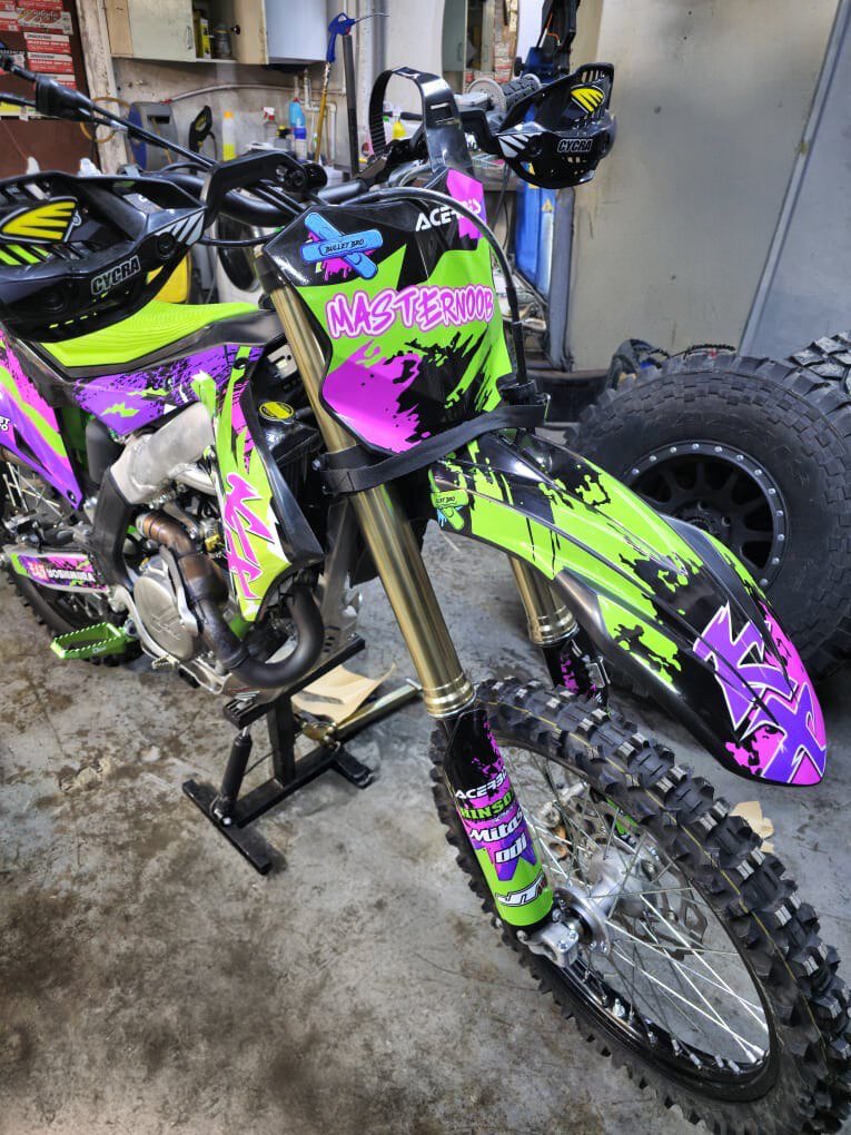Индивидуальный дизайн на KAWASAKI