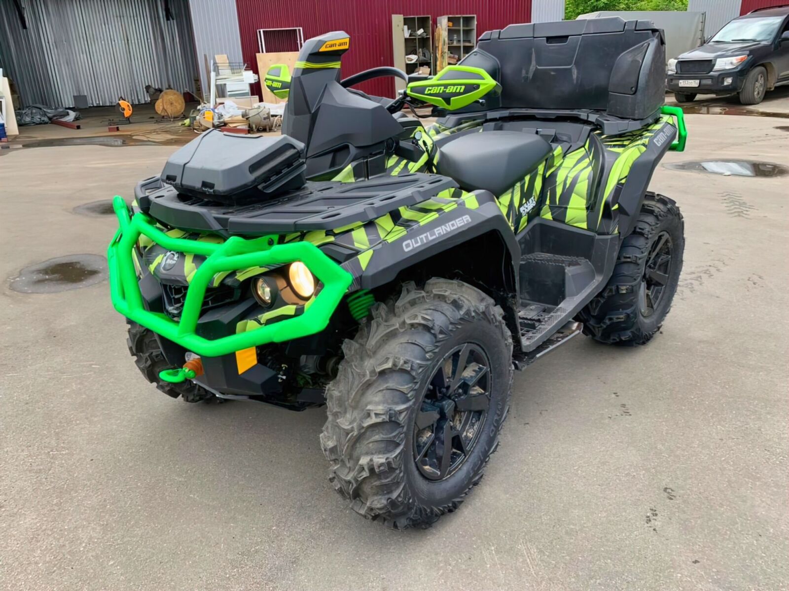 Sharp Teeth на CAN-AM OUTLANDER G2 XMR