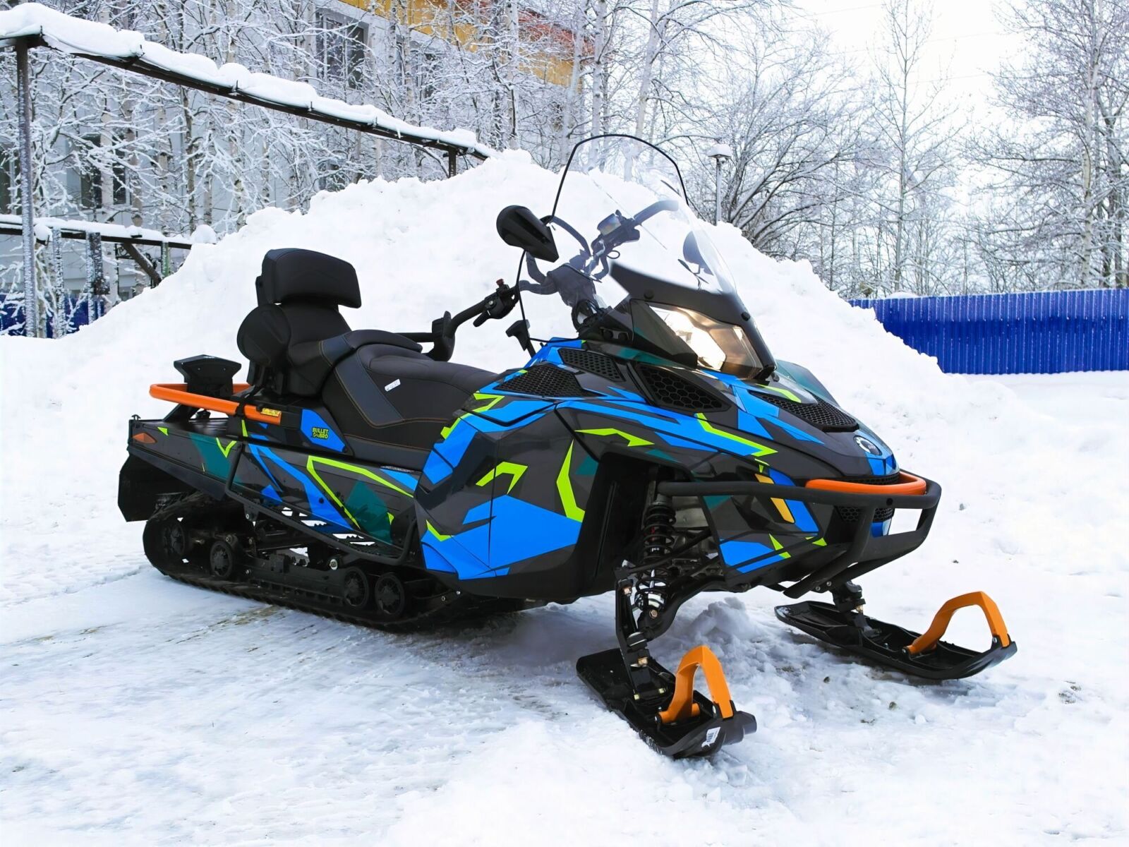 Dazzle Camo на SKI-DOO REV-XU