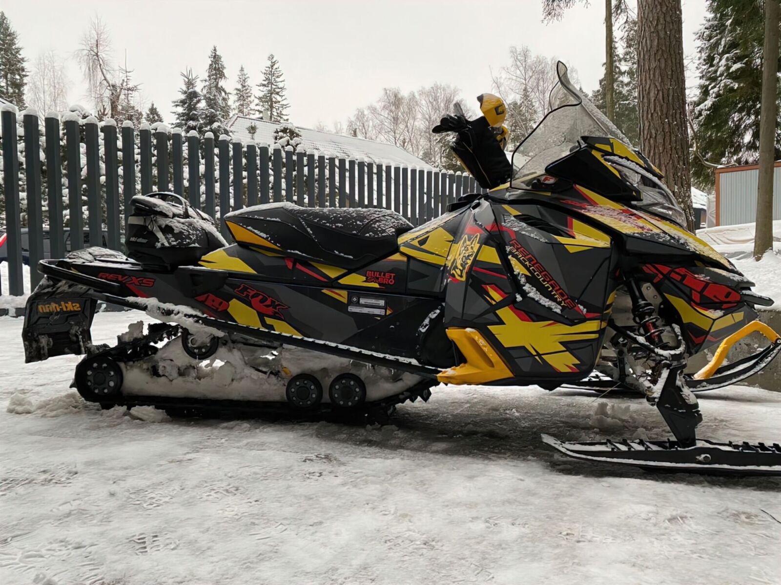 Dazzle Camo на SKI-DOO REV-GEN4