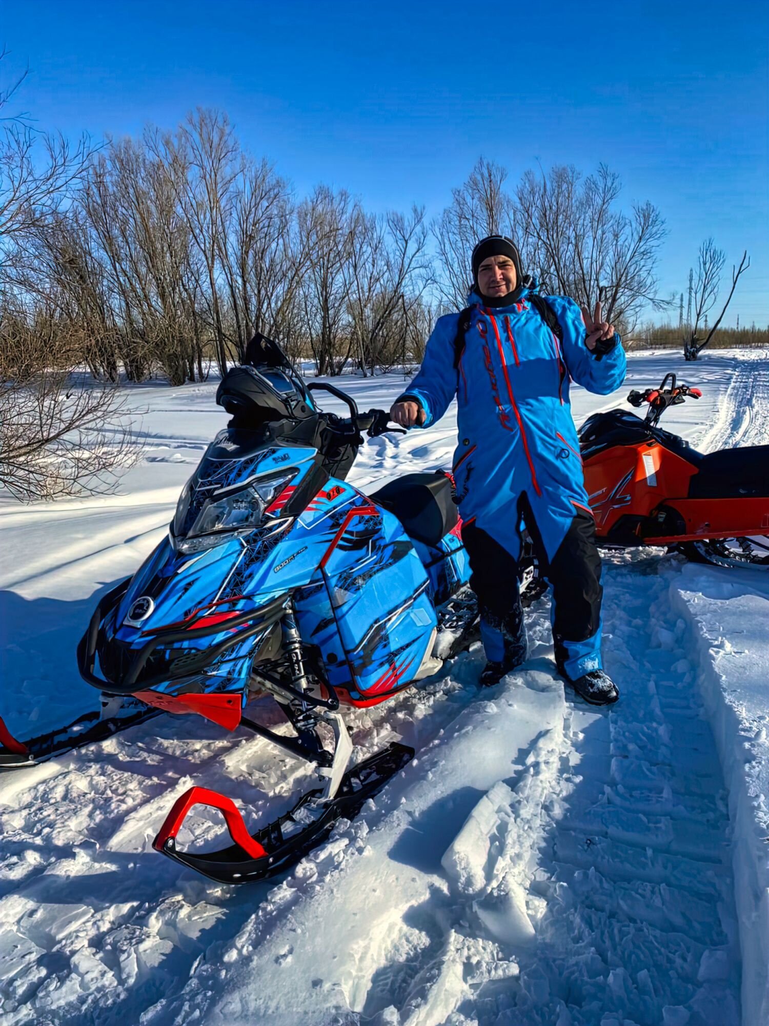 Renegade на SKI-DOO REV-XM