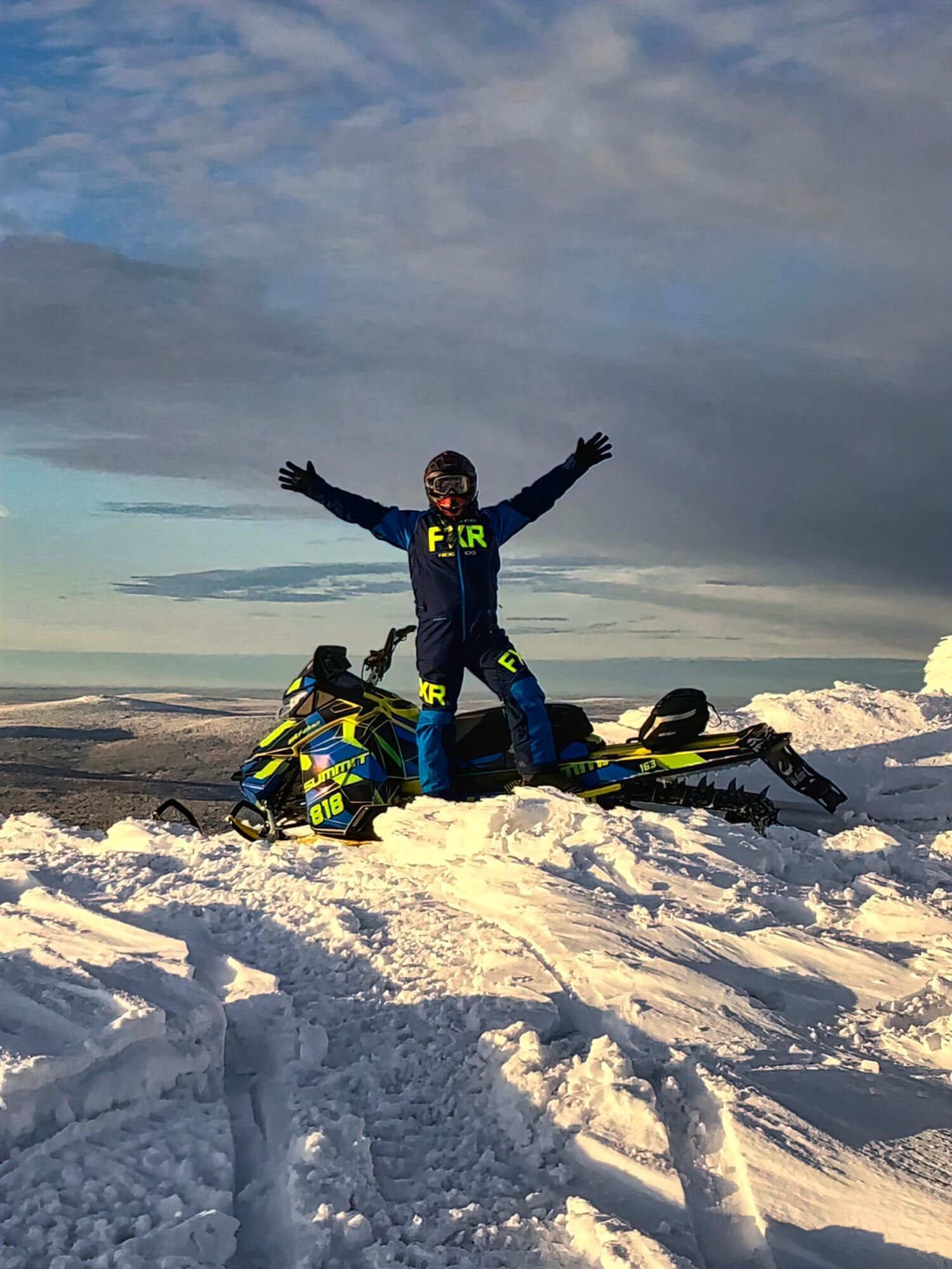 Renegade на SKI-DOO REV-XM