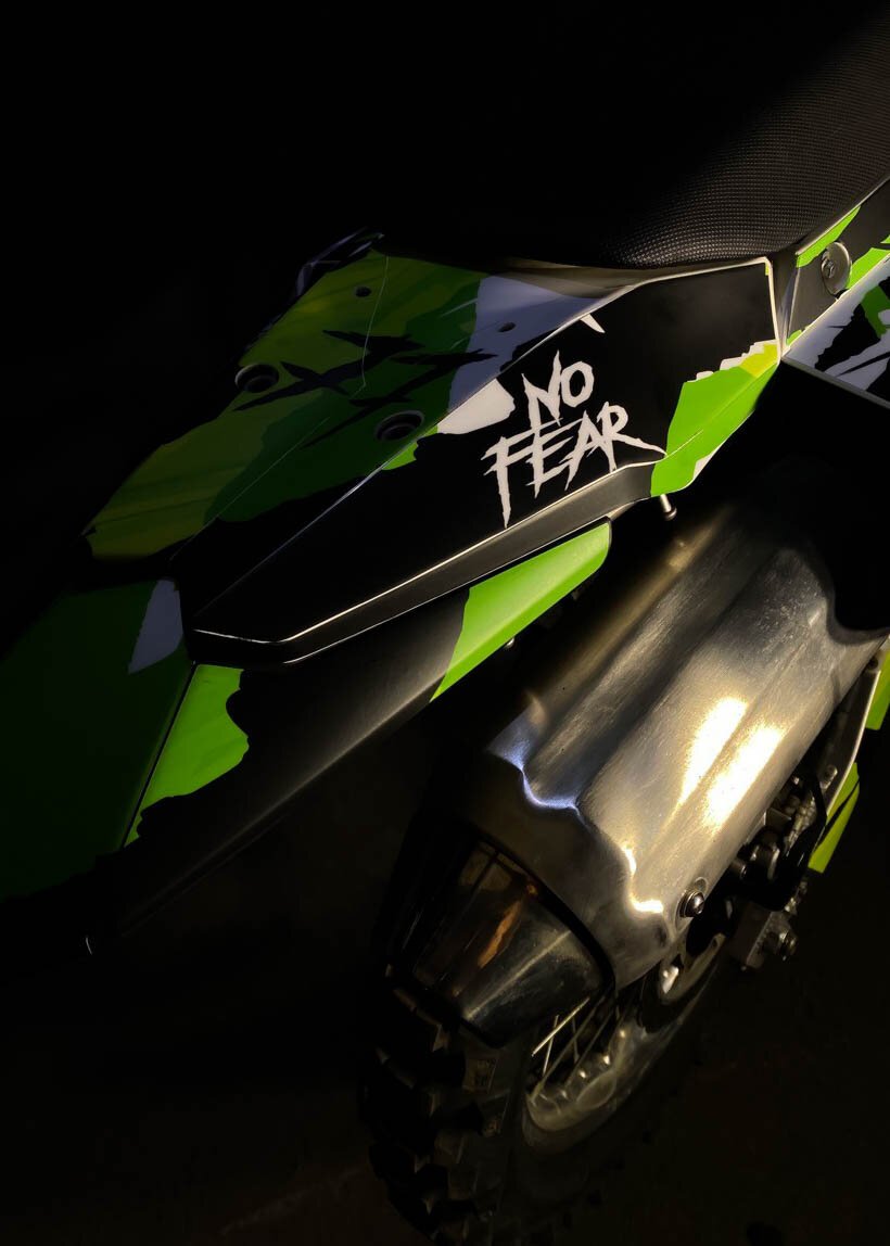 Black-X на KAWASAKI KLX 250 2017