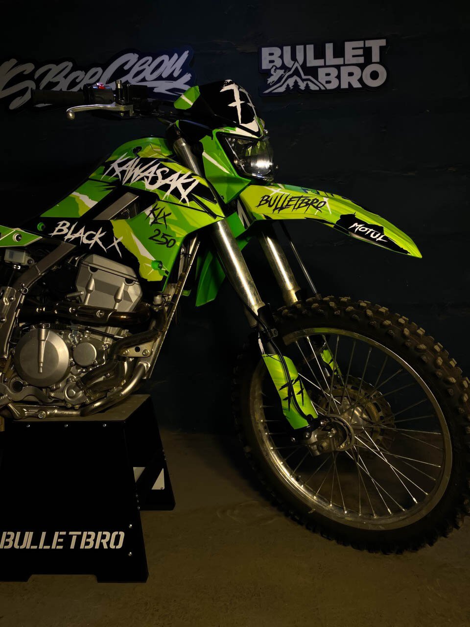 Black-X на KAWASAKI KLX 250 2017