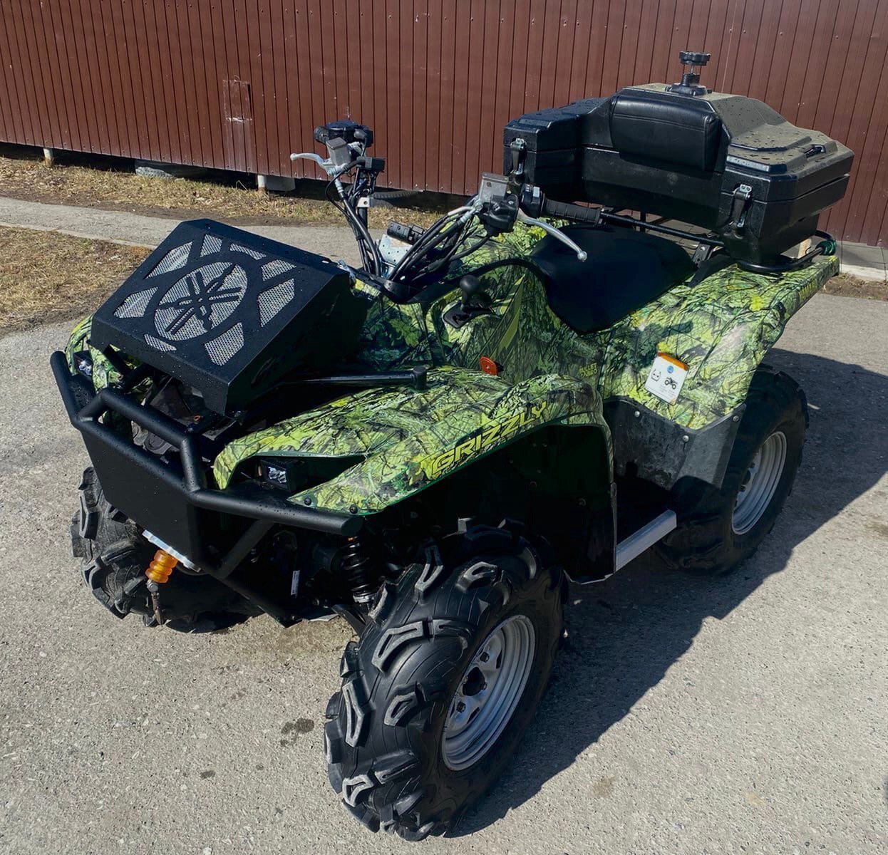 Mossy OAK на YAMAHA GRIZZLY 700/EPS 2016+