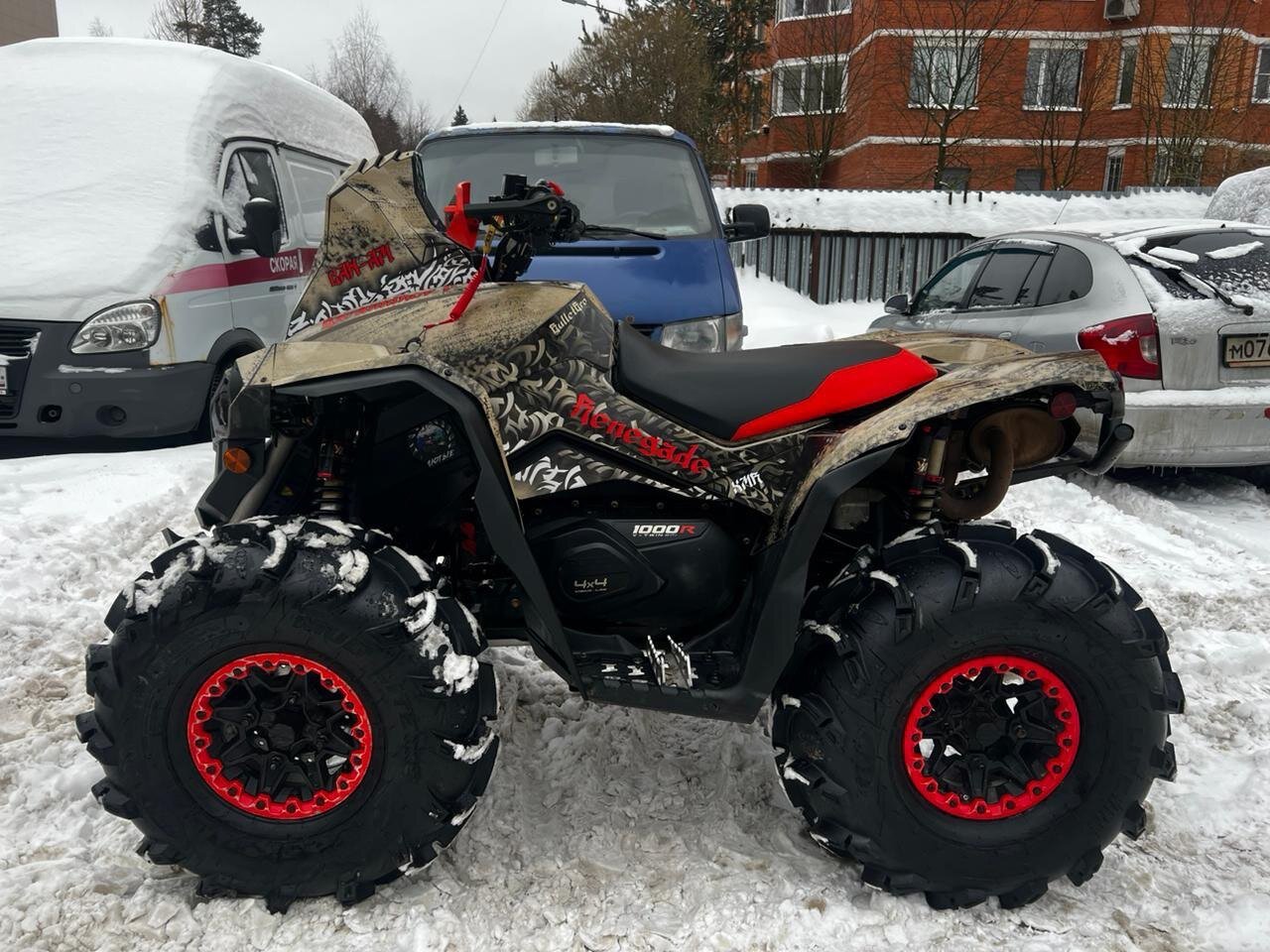 BlackLetter на CAN-AM RENEGADE G2