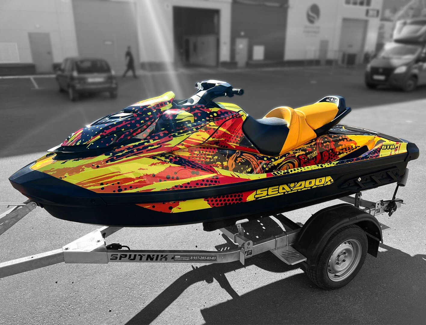 Dragon на SEA-DOO GTR/GTI/GTS 2020+